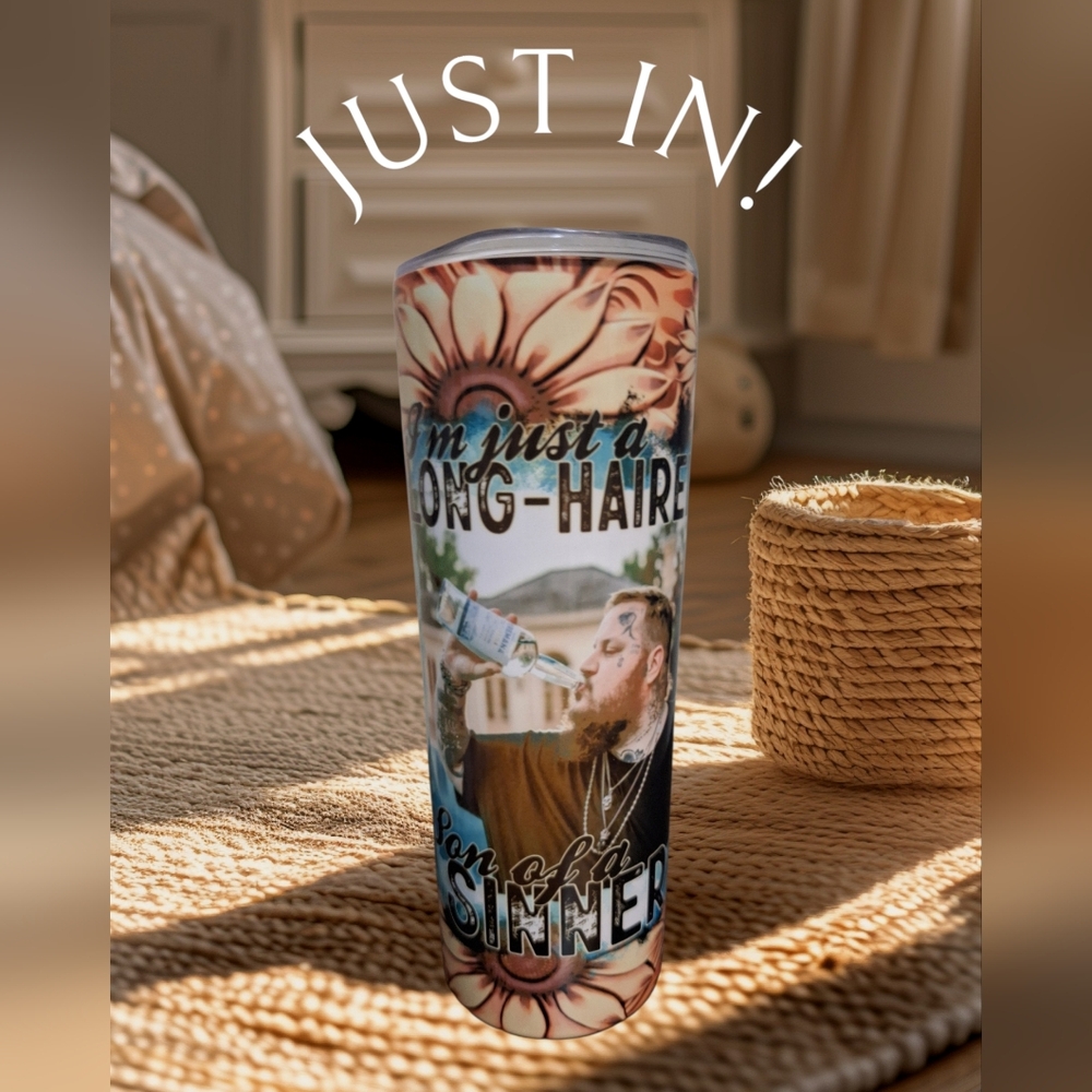 Jelly Roll Son Of A Sinner 20 Oz Graphic Tumbler